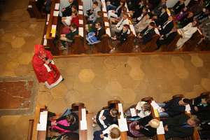 Firmung in Seitenstetten mit Altabt Berthold (10h30h) Predigt von Altabt Berthold.