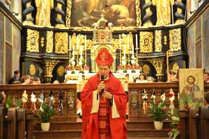 Firmung in Seitenstetten mit Altabt Berthold (10h30h) Predigt von Altabt Berthold.