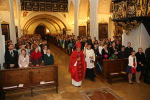 Firmung in Seitenstetten mit Altabt Berthold (10h30h) Predigt von Altabt Berthold.