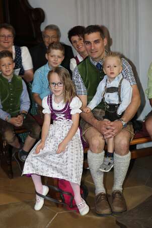 Firmung mit Abt Petrus und Altabt Berthold