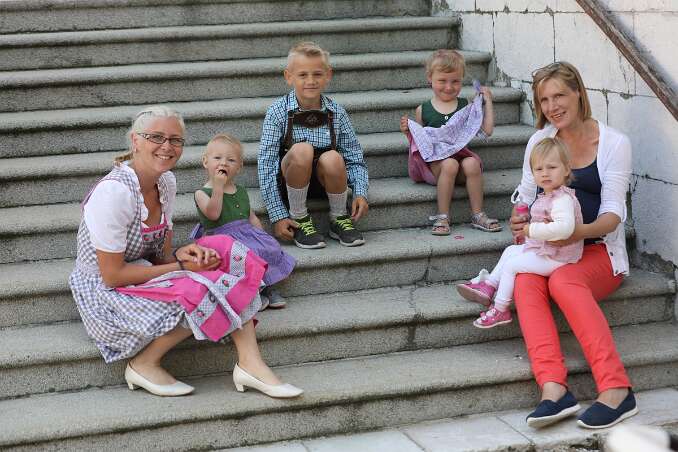 Firmung mit Abt Petrus und Altabt Berthold