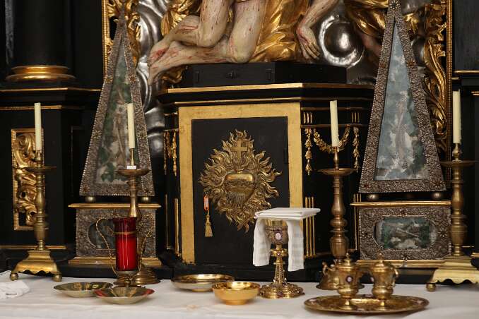 Firmung mit Abt Petrus und Altabt Berthold