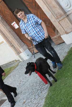 Firmung mit Abt Petrus und Altabt Berthold