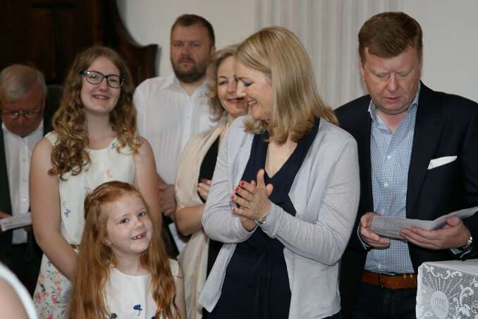 Firmung mit Abt Petrus und Altabt Berthold