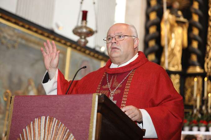 Firmung mit Abt Petrus und Altabt Berthold