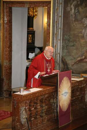 Firmung mit Abt Petrus und Altabt Berthold