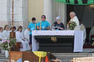 MiniTag 2018 in Seitenstetten Lesung mit ganz cooler Brille. ;)