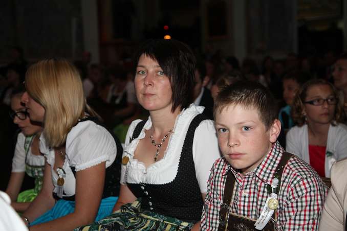 Firmung mit Abt Petrus Pilsinger und Altabt Johannes Gartner (10h30)