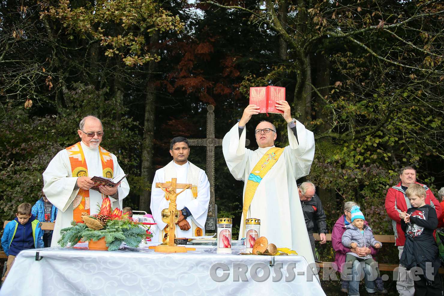 2016.10.26_11.12.34.JPG - Diakon Muhr las aus dem Evangelium.