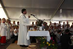 Eröffnung und Segnung der Rotkreuz Bezirksstelle St.Peter/Au