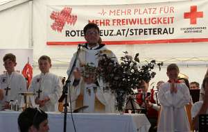 Eröffnung und Segnung der Rotkreuz Bezirksstelle St.Peter/Au