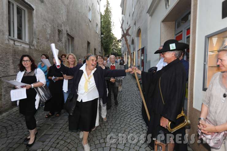 2016.09.08_19.10.47.JPG - Treffen mit einem "Nachtwächter".