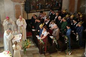 Goldhauben und Trachten-Wallfahrt