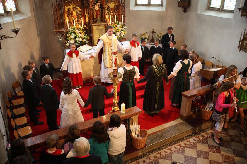 ErstKommunion in Wolfsbach Beim 