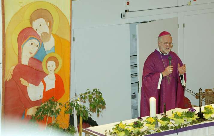 Symposion der 'Bewegung Hauskirche' Weihbischof Andreas Laun