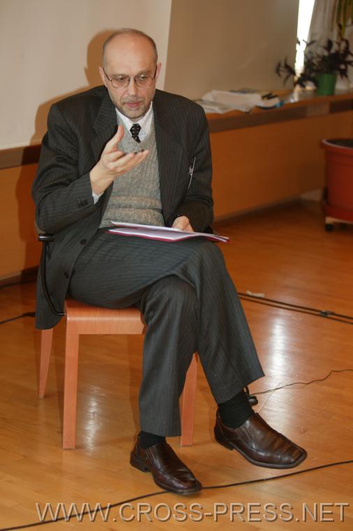 06.04.01_140 Dr. med. Gintautas Vaitoska, MD, STL, Psychiater, Neurologe Theologe, Prof. an ITI und Vilnius, Litauen