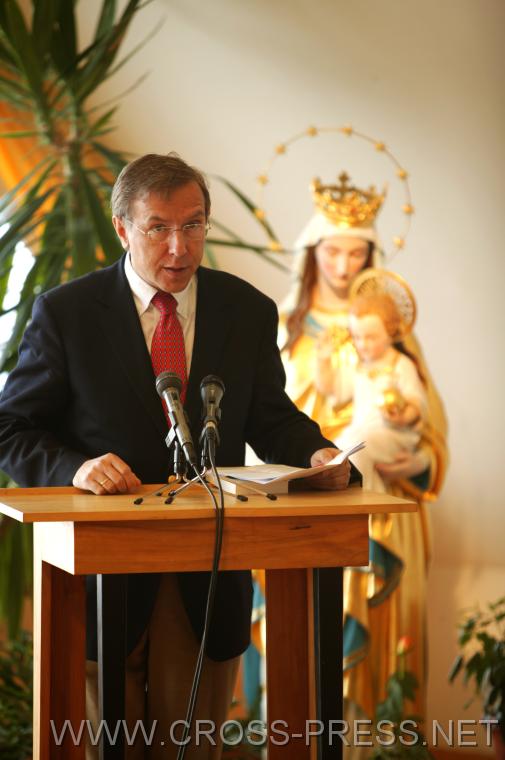 06.04.02_028 DDr. Michael Waldstein, Kanzler des 'International Theological Institute' in Gaming und dort Senior Professor f�r Neues Testament