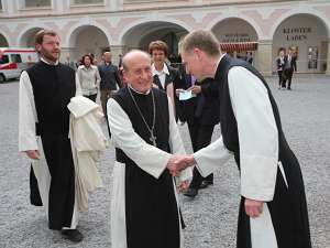 Feierliche Benediktion des Abtes Maximilian Heim