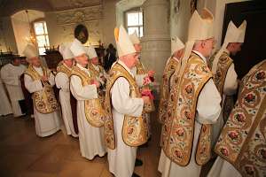 Feierliche Benediktion des Abtes Maximilian Heim