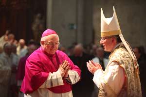 Feierliche Benediktion des Abtes Maximilian Heim