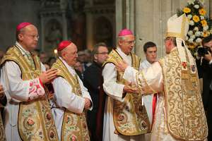 Feierliche Benediktion des Abtes Maximilian Heim