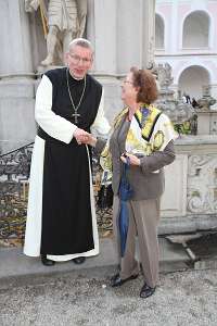 Feierliche Benediktion des Abtes Maximilian Heim