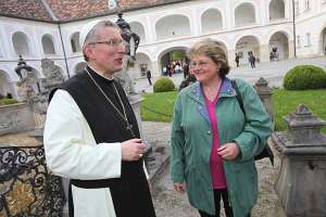 Feierliche Benediktion des Abtes Maximilian Heim