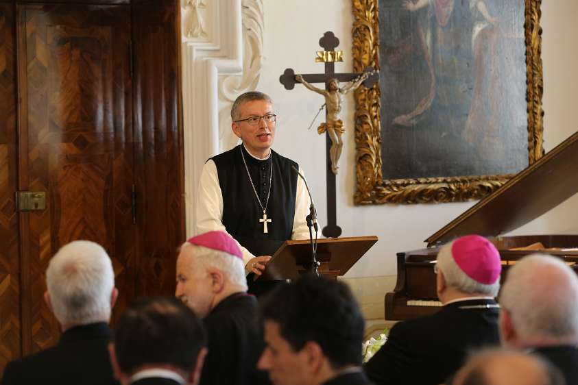 GrundSteinLegung HochSchul-AusBau
