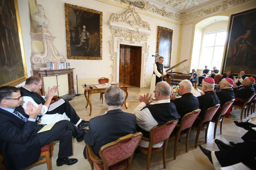 GrundSteinLegung HochSchul-AusBau