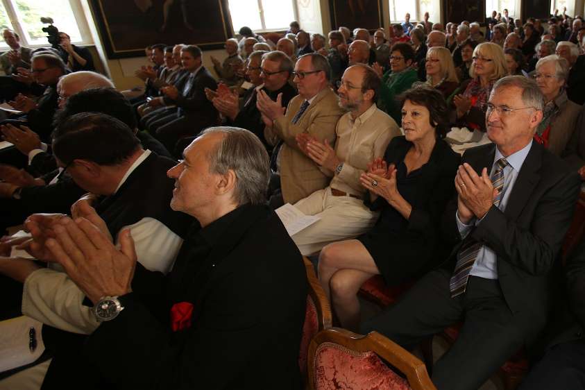 GrundSteinLegung HochSchul-AusBau