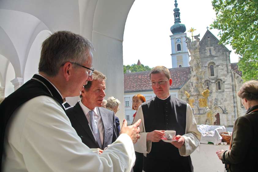 GrundSteinLegung HochSchul-AusBau