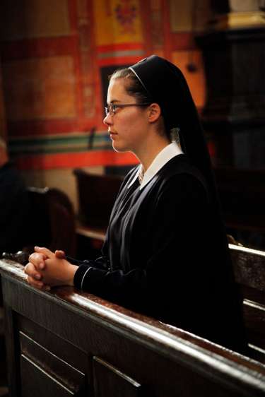 WeltJugendTag Krakau 2016 Schönstatt Schwestern in der Marien-Basilika.