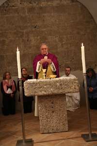 Eröffnung des Radio Maria Studios in Innsbruck Abt Raimund Schreier, Elevation