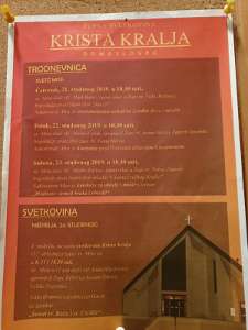 Christkönig Fest in ChristKönig Pfarre - Krista Kralja u Krista Kralja