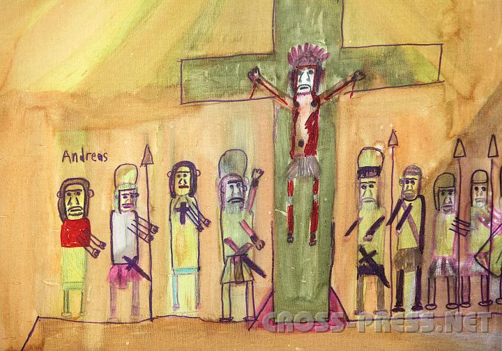 2010.03.31_09.48.10.jpg - Andreas Schiefer bezeichnet sich als 13. Apostel  und stellt sich  oft selbst mitten im Geschehen dar.