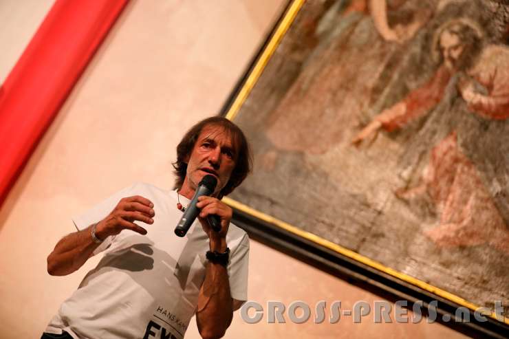 2016.09.29_19.50.28.JPG - Inzwischen geht er die Dinge anders an: „Ich habe mich auf die Suche nach den schönsten Bergen gemacht“, sagte Kammerlander .