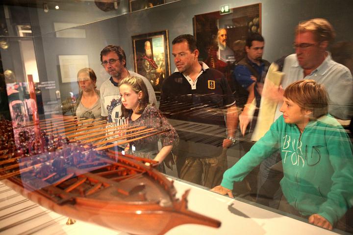 2011.09.17_12.30.18.jpg - Die Macht Venedigs basierte auf seiner Seeflotte, hier eine kleinere Galeere.