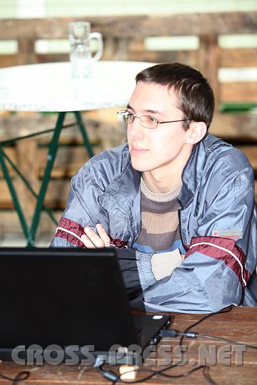 2009.06.20_18.03.19.jpg - David, DER Computerfreak von St.Peter.  ;)